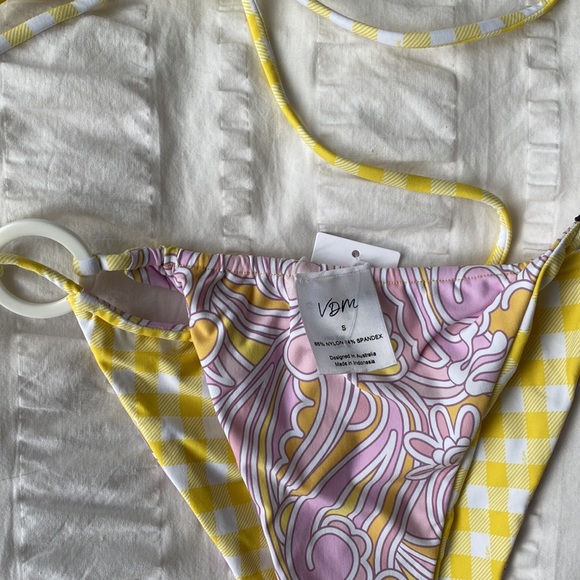VDM Kaleidoscope swimsuit ziggy top and bottom NWT - Picture 8 of 8